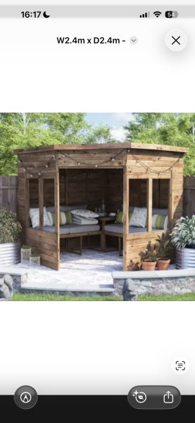 Building a garden arbour, how to go about it?