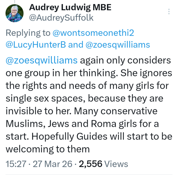 Zoe Williams in The Guardian on Girl Guides removing Trans Girls