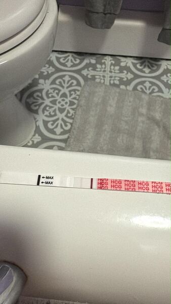 Positive pregnancy test after miscarriage