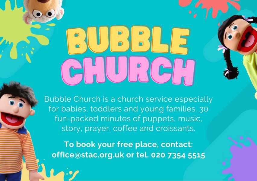 Bubble Church - Sunday church service for babies and young families