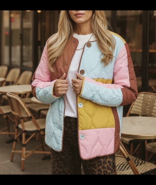 Does anyone recognise this quilted, velvet jacket?