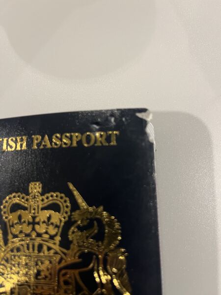 Do I need to replace mildly damaged passport?