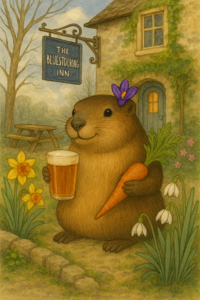 The Bluestocking Inn, cocktails and cocoa and all