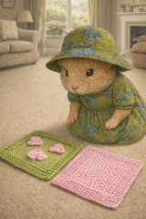 Woolly Hugs. A blanket for lovely wafflenose who has tragically lost her daughter. Can you help us please?