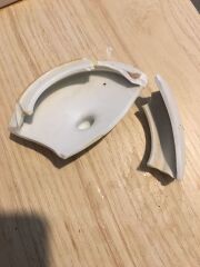 Broken teapot lid after jam jar fall, any replacement ideas?