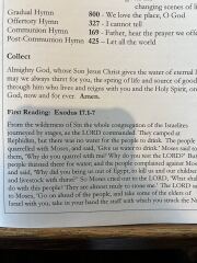 Sharing Sunday services