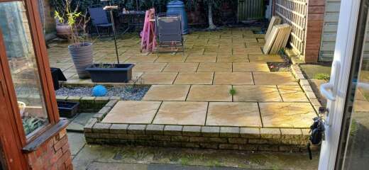 Removing flags to gain a 'proper' garden--I posted in chat and have been directed here (thank you)!
