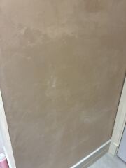 Skimmed wall