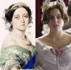 Am I the only one who doesn't see much resemblance between Beatrice and Queen Victoria? (Pictures attached)