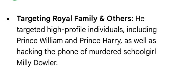 Duke of Sussex & Others vs ANL: thread 3