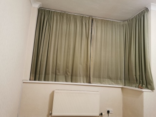 Odd window situation, help with curtains needed!