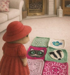 Woolly Hugs. A blanket for lovely wafflenose who has tragically lost her daughter. Can you help us please?