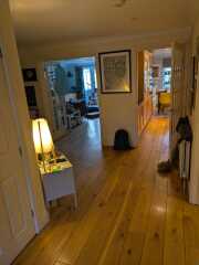 Please help me redecorate my dingy hallway