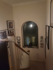 Please help me redecorate my dingy hallway