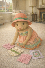 Woolly Hugs. A blanket for lovely wafflenose who has tragically lost her daughter. Can you help us please?