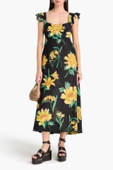 Dress for summer tipi-type wedding