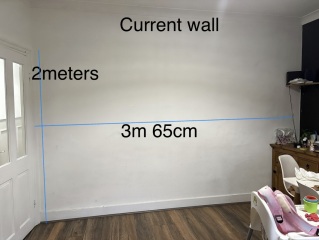 Load bearing wall opening