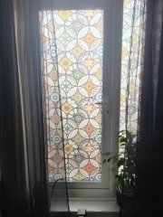 How to dress a large window