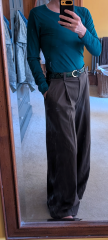 Help needed for an inveterate scruff who needs to look presentable for cocktails and a meal out with dh's new boss.