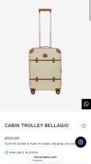 Stylish overnight/hand luggage bag