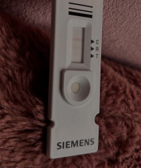 Is there a super faint third line or am i losing it? Not sensitive 25 hcg