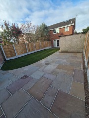 What could I plant to soften new fencing and bare borders?