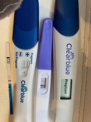 4 days past missed period with varying pregnancy test results.