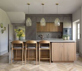 Kitchen cupboard doors.