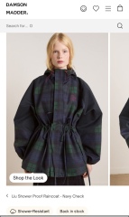 Waterproof Raincoat with hood - but cute!