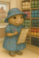 Woolly Hugs. A blanket for lovely wafflenose who has tragically lost her daughter. Can you help us please?