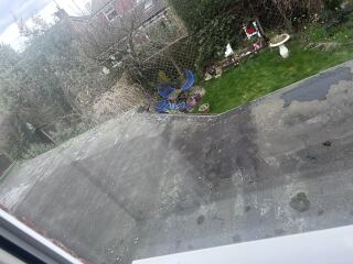 Would you buy a new house with this extension roof? (Photo inc)