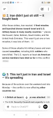 US strikes Iran