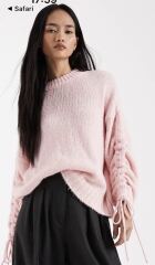 How can I shorten the sleeves of this jumper?