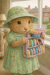 Woolly Hugs. A blanket for lovely wafflenose who has tragically lost her daughter. Can you help us please?