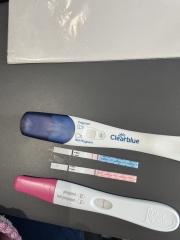 9DPO very faint positive test, second morning urine, thoughts?