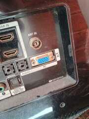 How to connect existing aerial cable to TV after moving in?