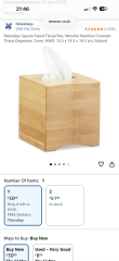 Do you have a nice tissue box cover?