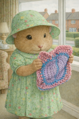 Woolly Hugs. A blanket for lovely wafflenose who has tragically lost her daughter. Can you help us please?