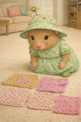 Woolly Hugs. A blanket for lovely wafflenose who has tragically lost her daughter. Can you help us please?