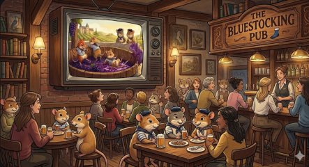 The Bluestocking  women's Pub- spring is sprunging and MN's name generator can do one!