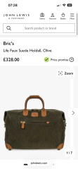 Stylish overnight/hand luggage bag