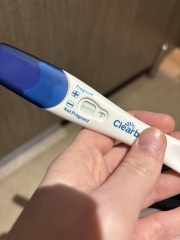 Positive test on a cheapie, negative clear blue