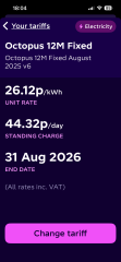How much electricity do you use per month?