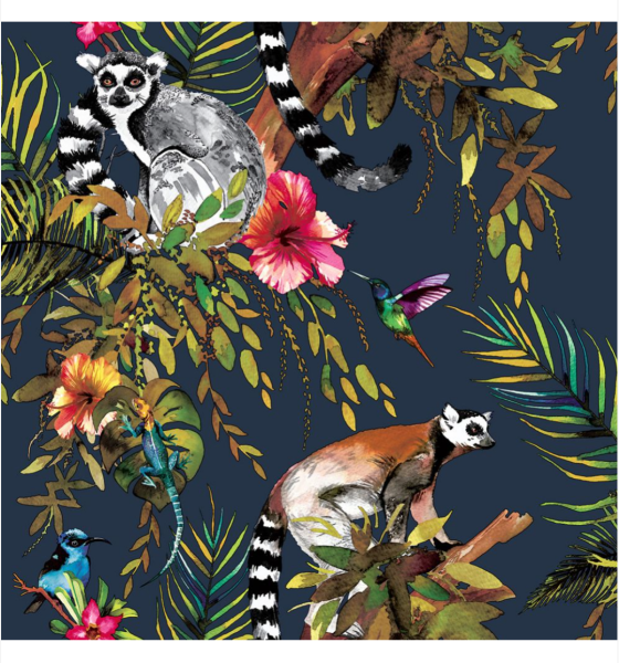 To ask to see your downstairs toilet wallpaper?