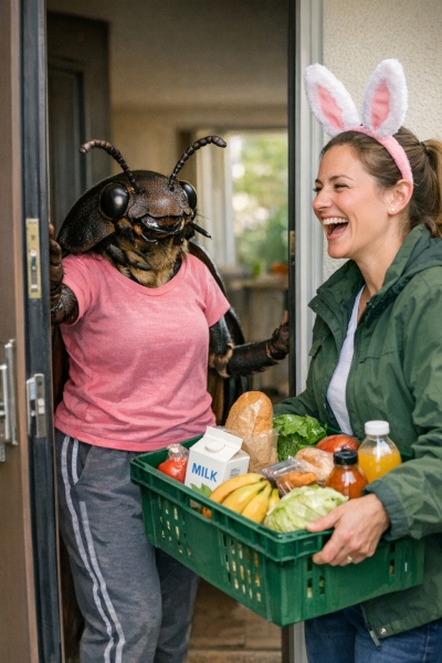 The Bluestocking: To the moon and back gerbil style.