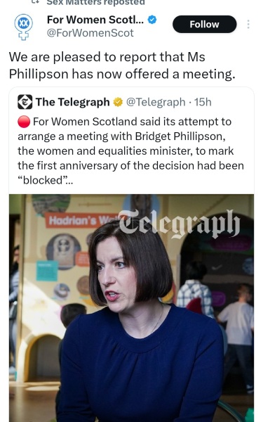 Phillipson declines meeting with FWS after Supreme Court ruling on sex