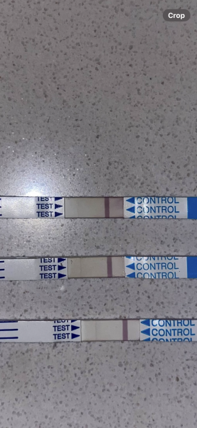 Three pregnancy tests showed faint lines, should I trust the result?