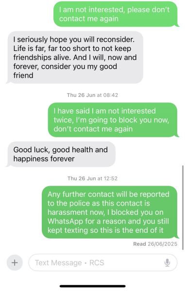 AIBU to feel smothered by someone I have been seeing?