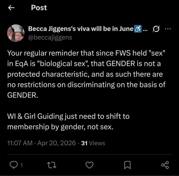 Trick to sidestep equality law?