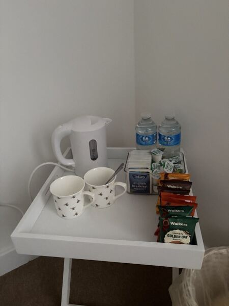 AIBU to want a kettle and mini fridge in our bedroom?